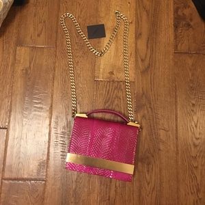 Brian Atwood pink bag